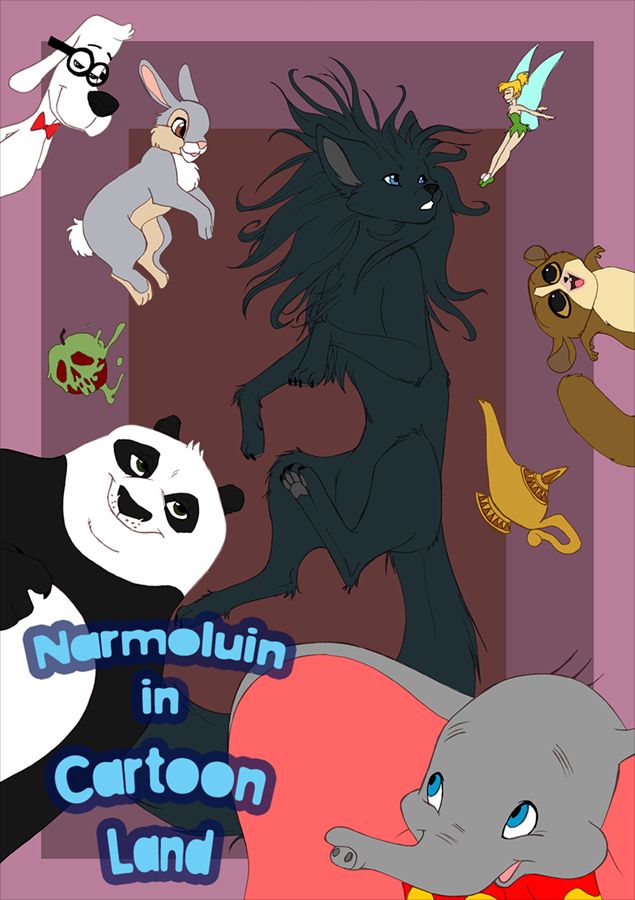 Narmoluin in Cartoonland page 1 full