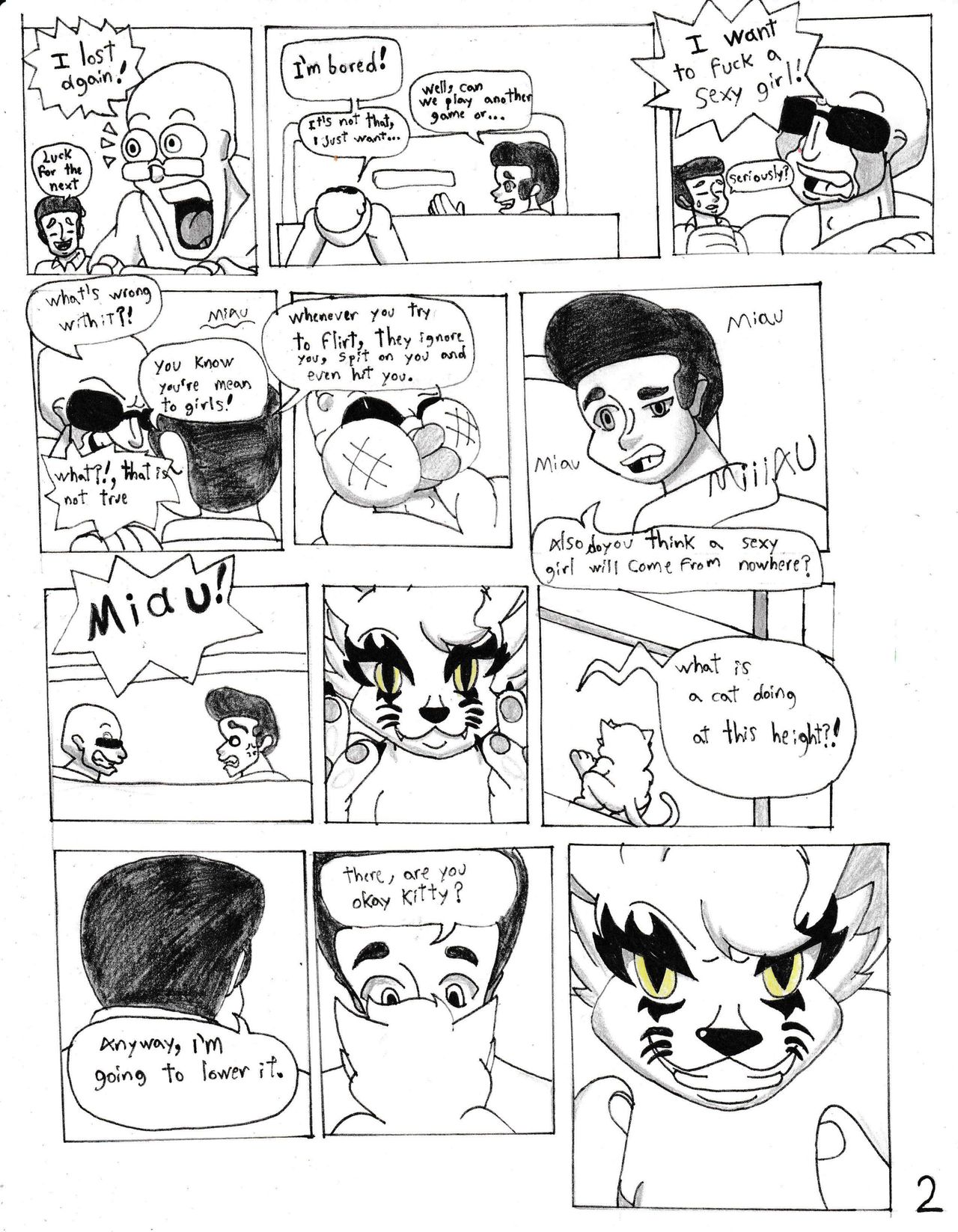 Cat Night page 3 full