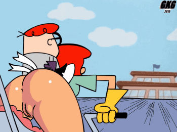 dexter's laboratory (Dexter´s mom) cover
