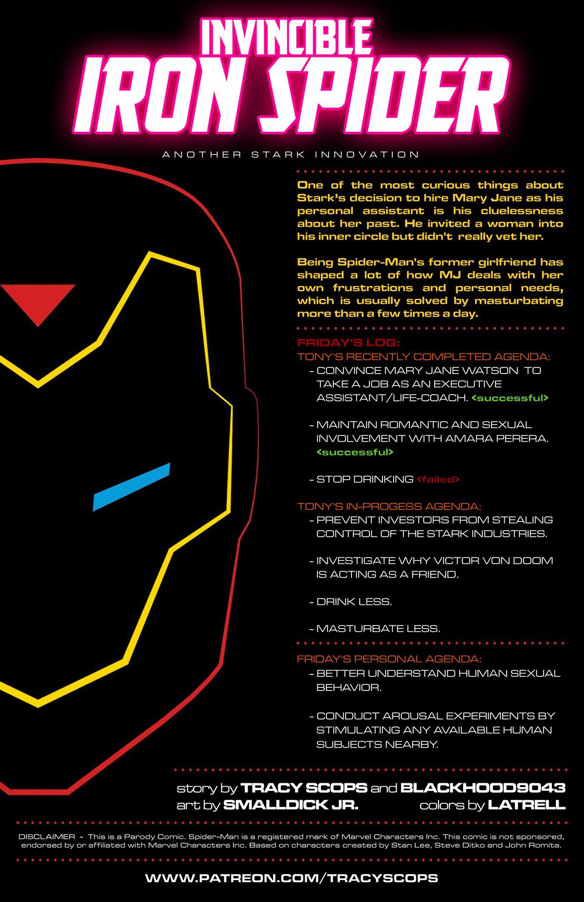 Invincible Iron Spider page 2 full