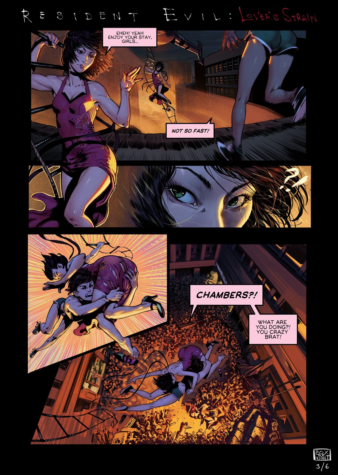 Resident Evil: Lover's Strain page 4 full