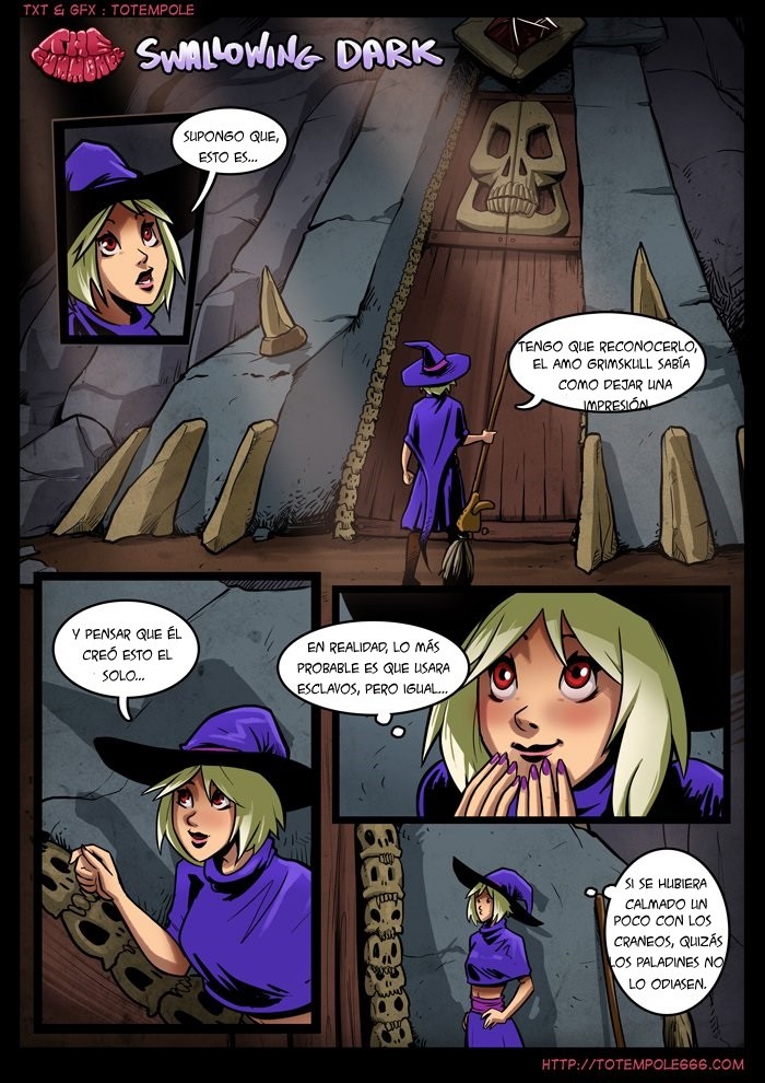 The Cummoner 9 - swallowing dark  - page 2 full