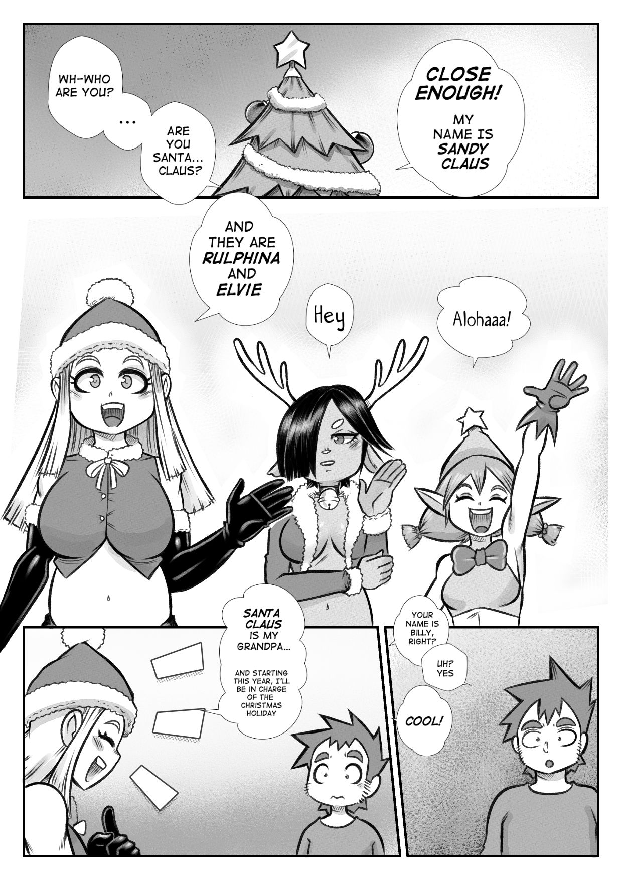 The Christmas Three page 8 full