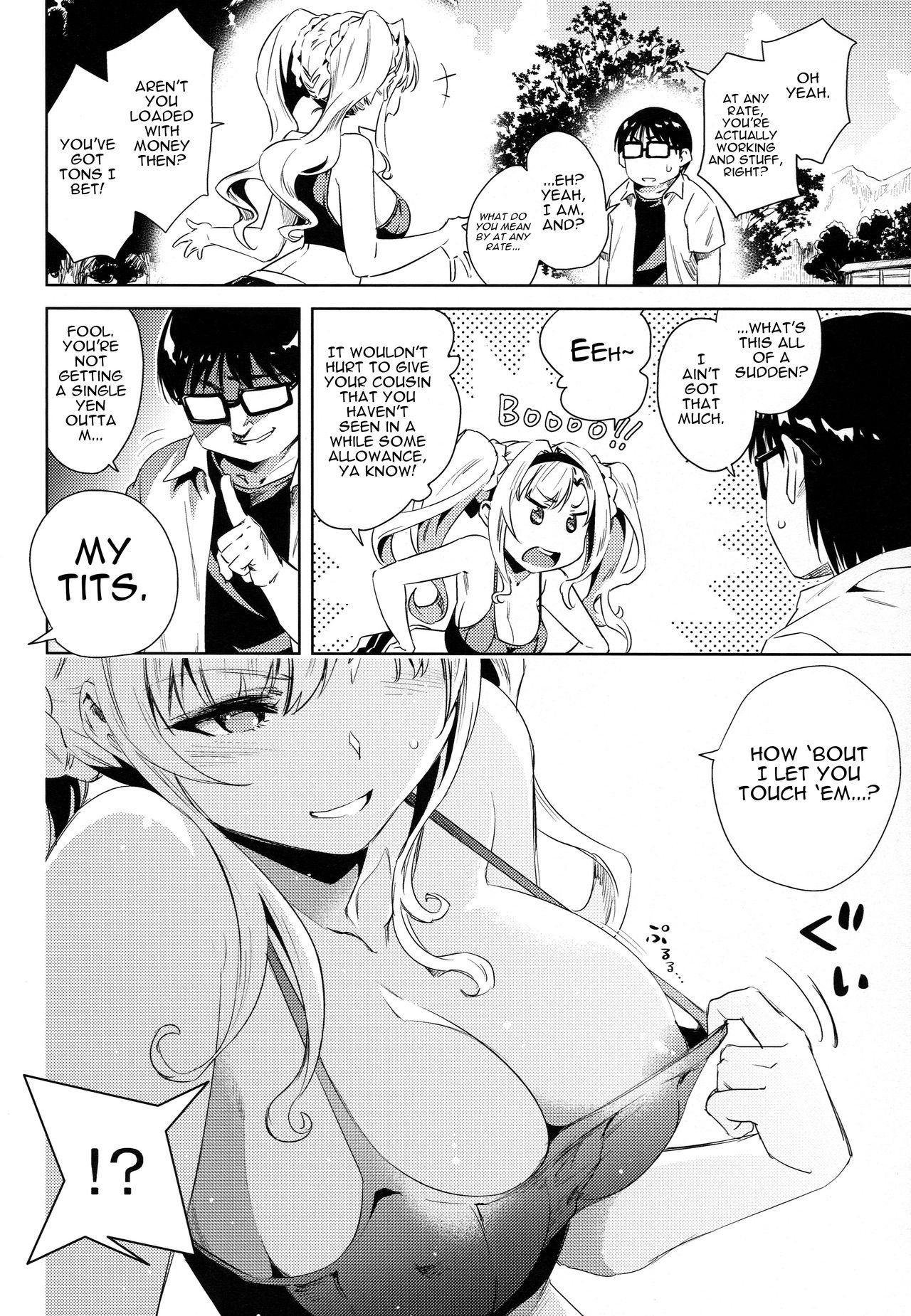 Hisashiburi ni Atta Itoko ga Hobo Zeta datta |  My Cousin That I Haven't Seen in a While Was Pretty Much Like Zeta page 7 full