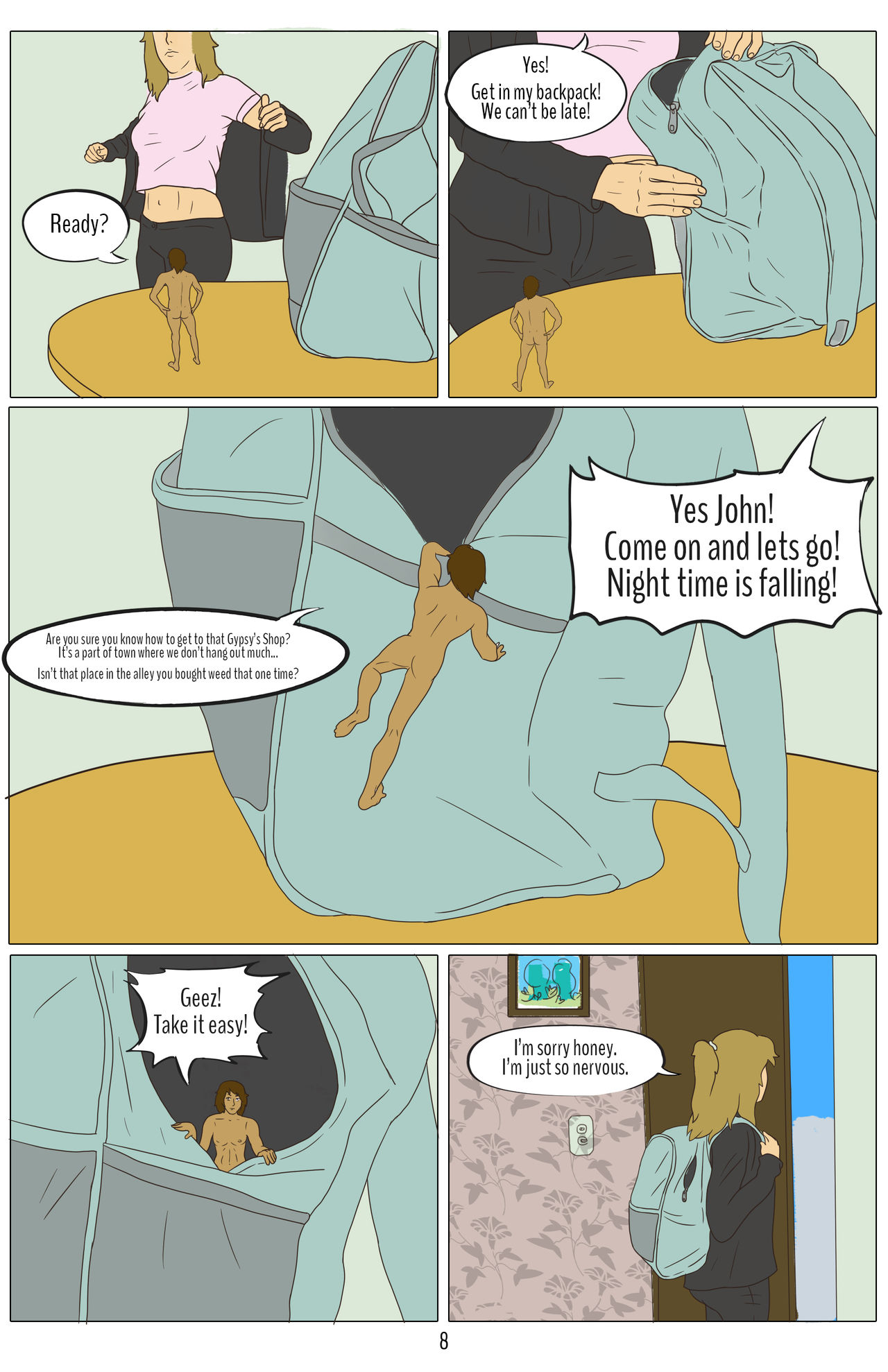Joyce & John - Meet the Colossal Woman page 10 full