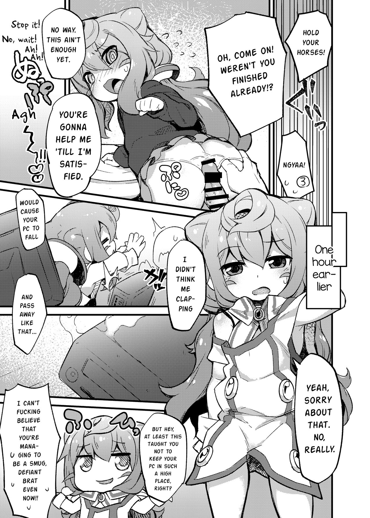 3-gou-kun to Hitasura Cosplay Sex suru Hon page 4 full