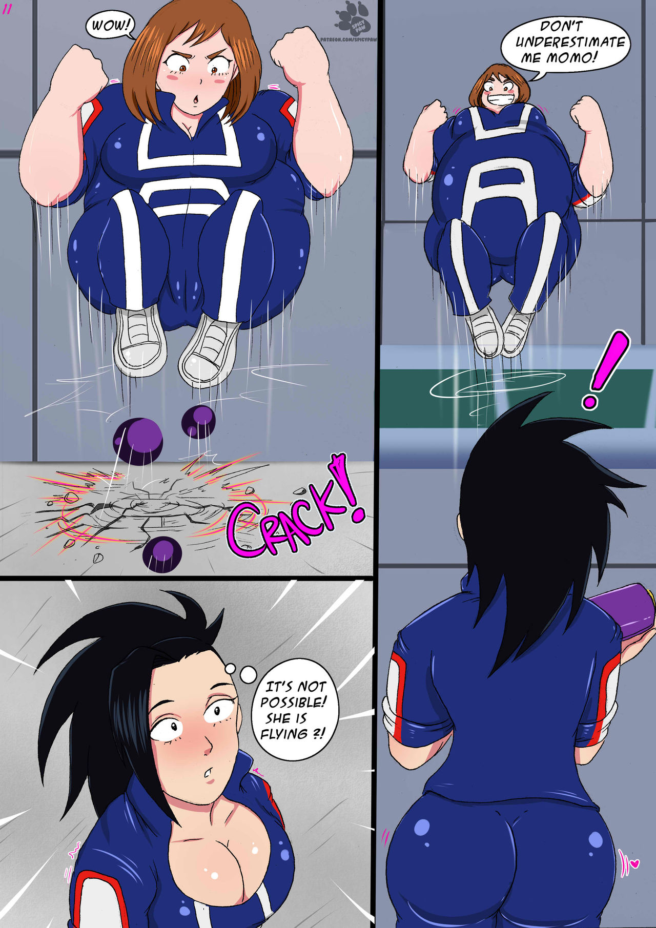 More Food! More Power! 1 - Ochaco Urakara page 12 full