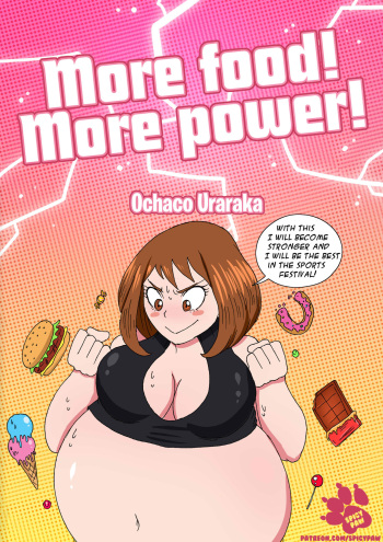 [SpicyPaw] More Food! More Power! 1 - Ochaco Urakara (Boku no Hero Academia) cover