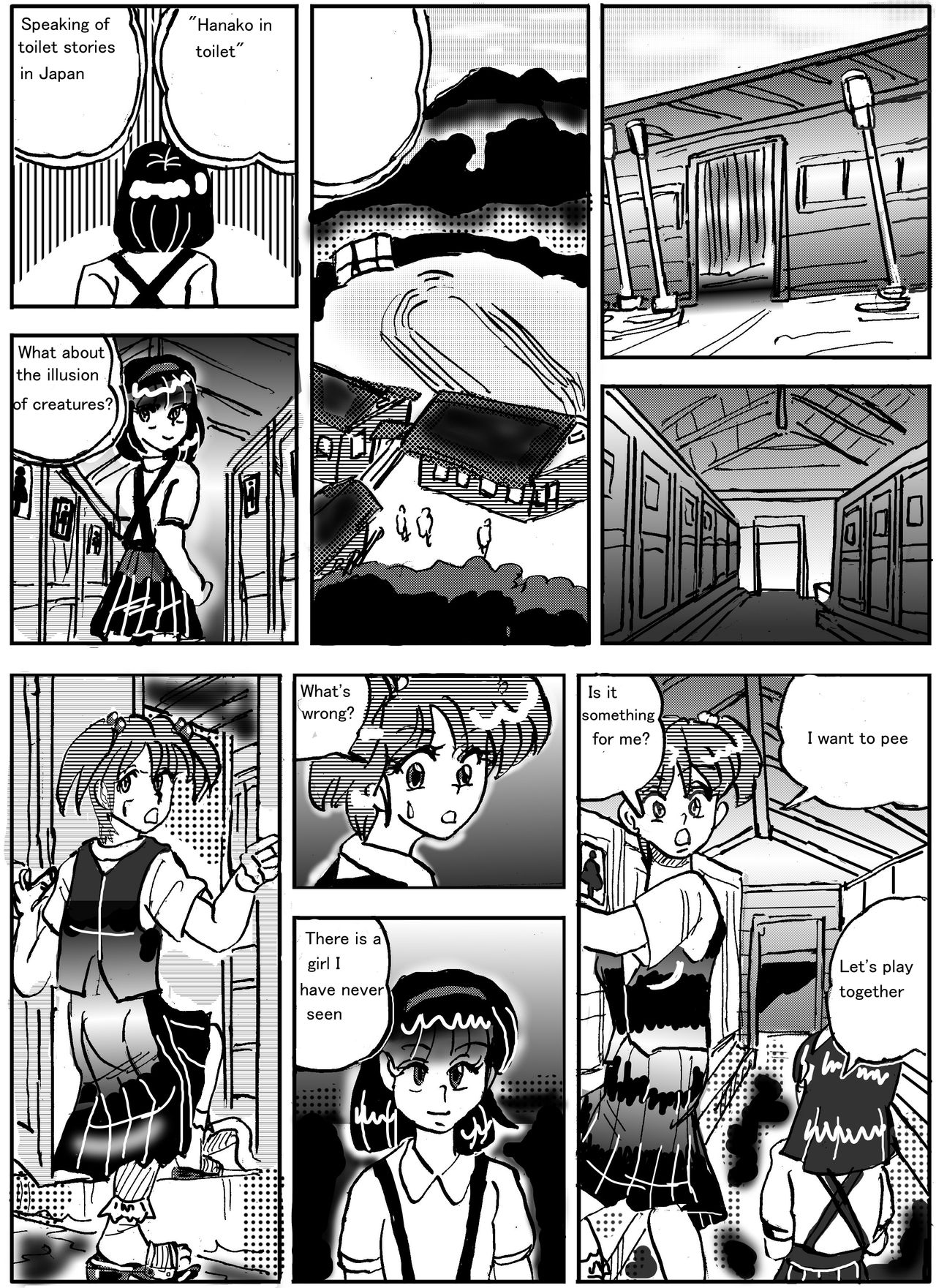Urban legend "Ha*ako in toilet" page 12 full