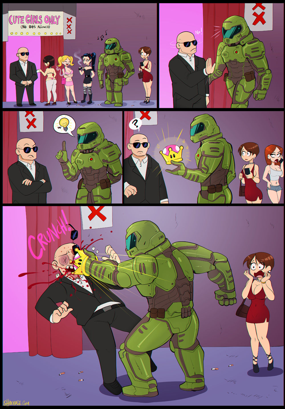 FBI/Stacey comics page 9 full