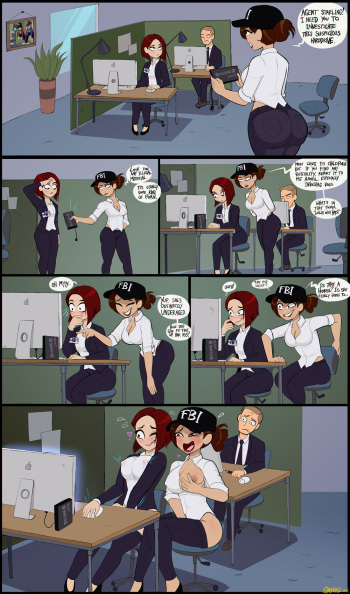 [Shadman, various] FBI/Stacey comics [English] cover
