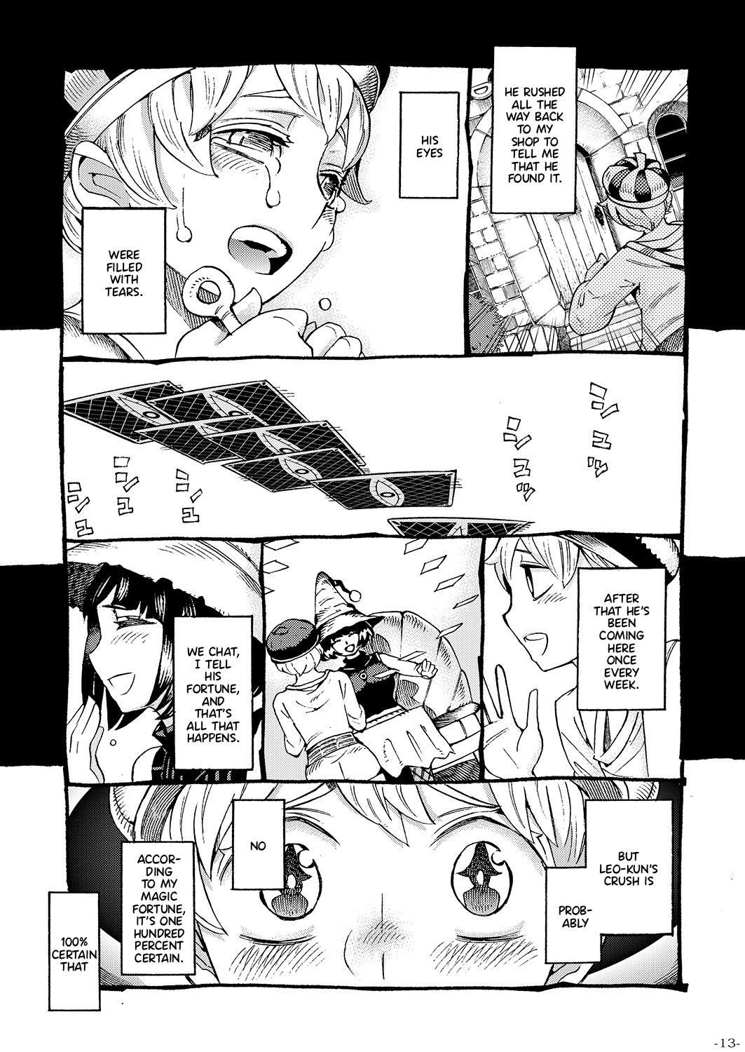 Majo wa Kekkyoku Sono Kyaku to... | The Witch Ended Up... page 12 full
