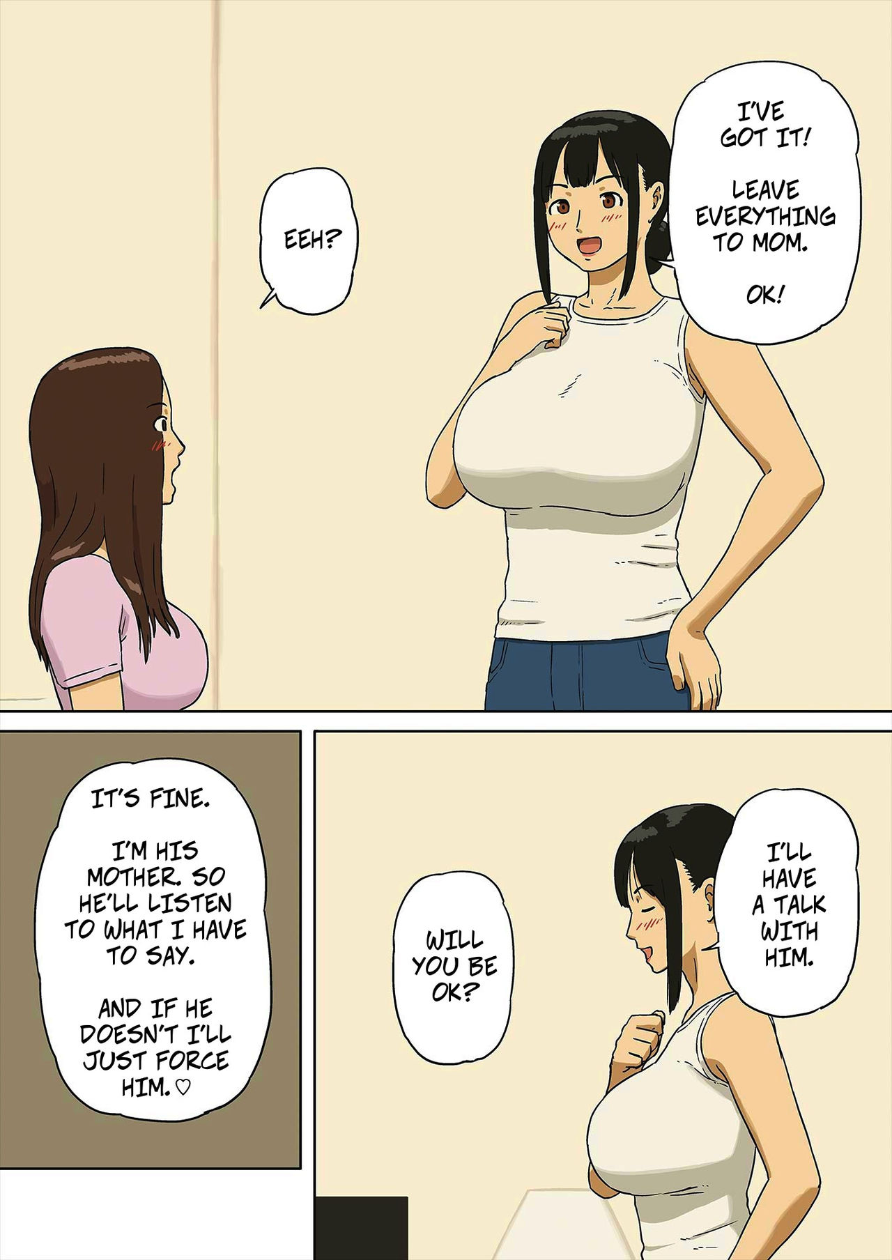 Share 2 Kaa-san tte Muriyari Saretari Suru no Suki na no? | Share 2: Does Mom Like Using Force? page 11 full