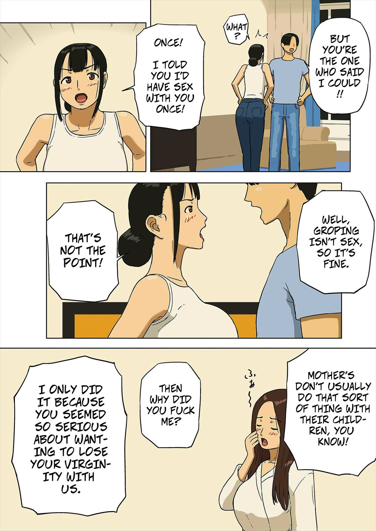Share 2 Kaa-san tte Muriyari Saretari Suru no Suki na no? | Share 2: Does Mom Like Using Force? page 12 full