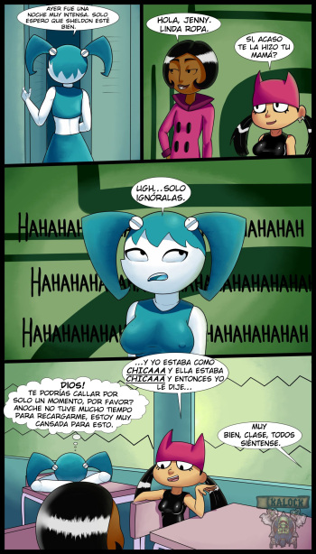 [FLBL] Xj9 Porn Comic 2 (My Life as a Teenage Robot)  (Spanish) [kalock] (En Progreso) cover