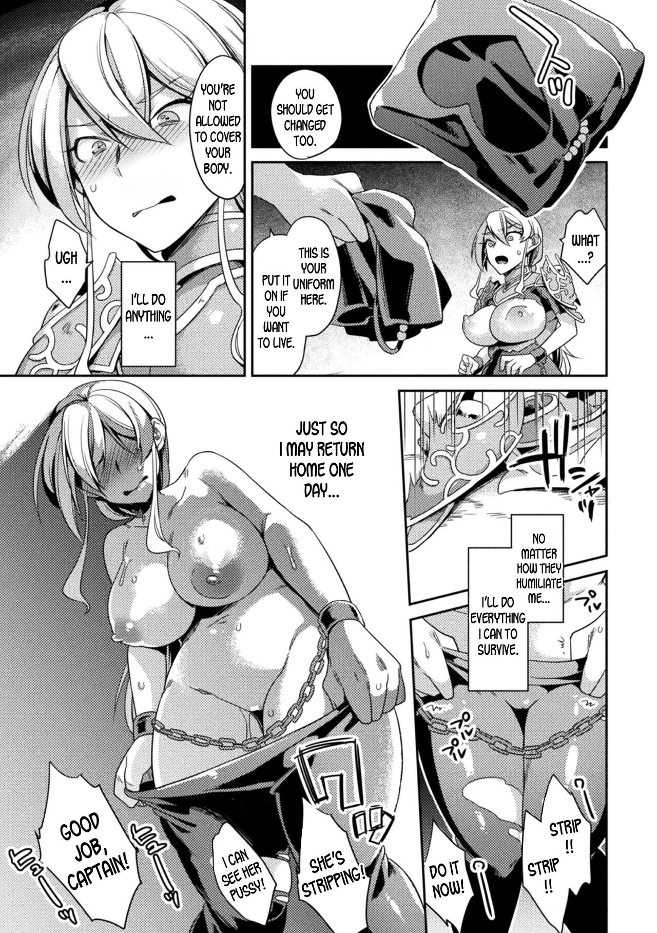 Genderbent Knight Raul, the Fallen Whore ~ He couldn't win against money and cocks page 9 full