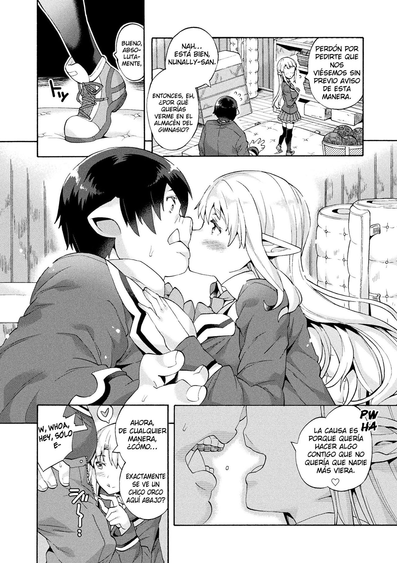 Bitch Iincho Elf no Dotei Orc Hatsutaiken Ch. 1-3 page 8 full