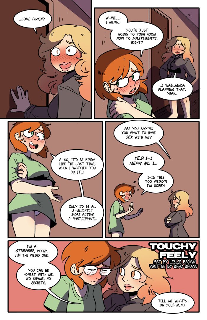 Touchy Feely page 1 full