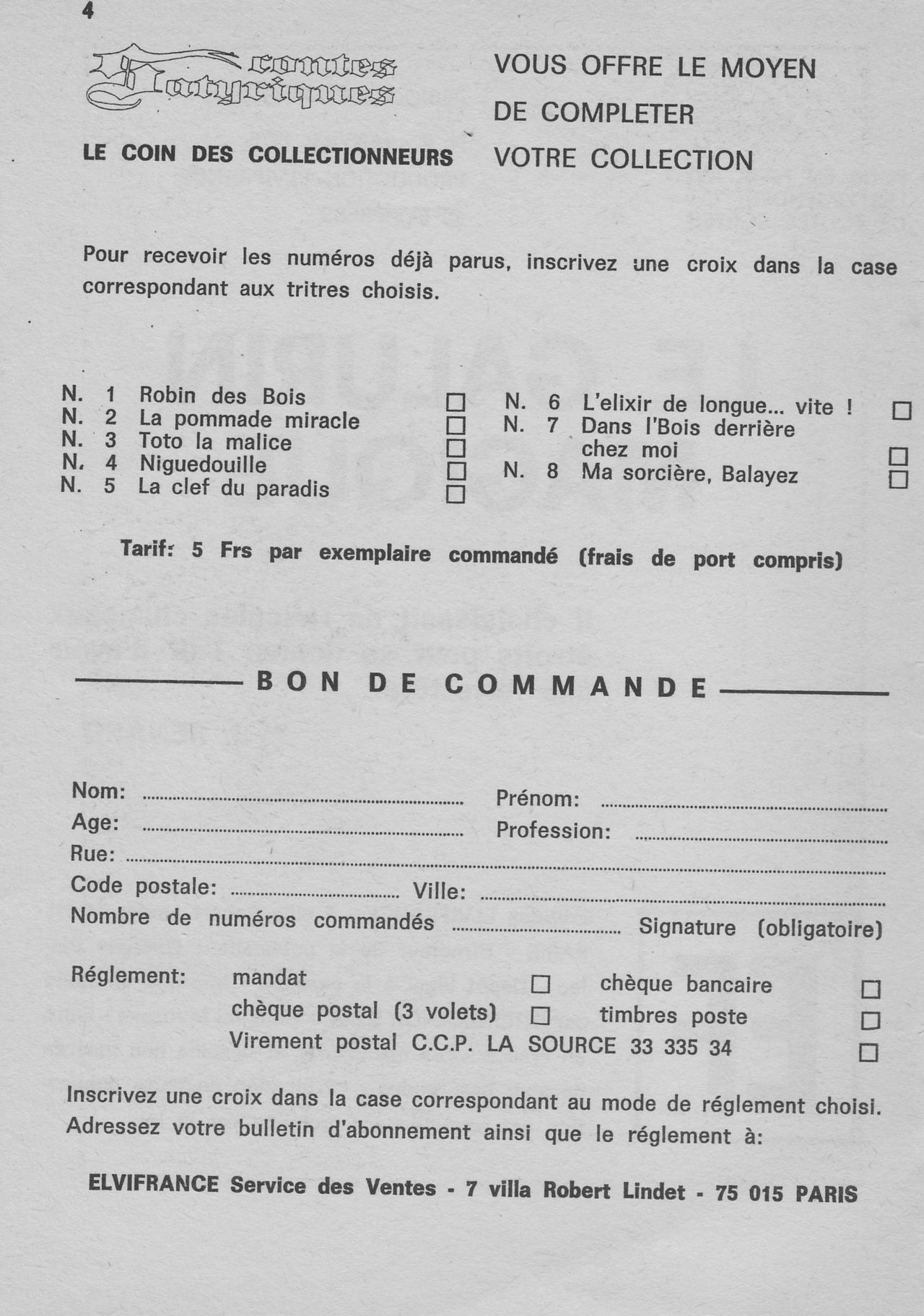 Elvifrance - Contes satyriques - 009 - Le Galurin magique page 4 full