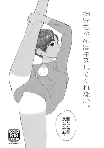 (C97) [Kansai Orange (Arai Kei)] Onii-chan wa Kiss Shite Kurenai. cover