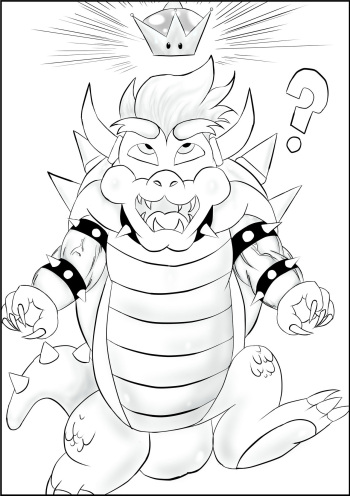 [Shiftingfun] Bowsette Morph (Super Mario Bros.) cover