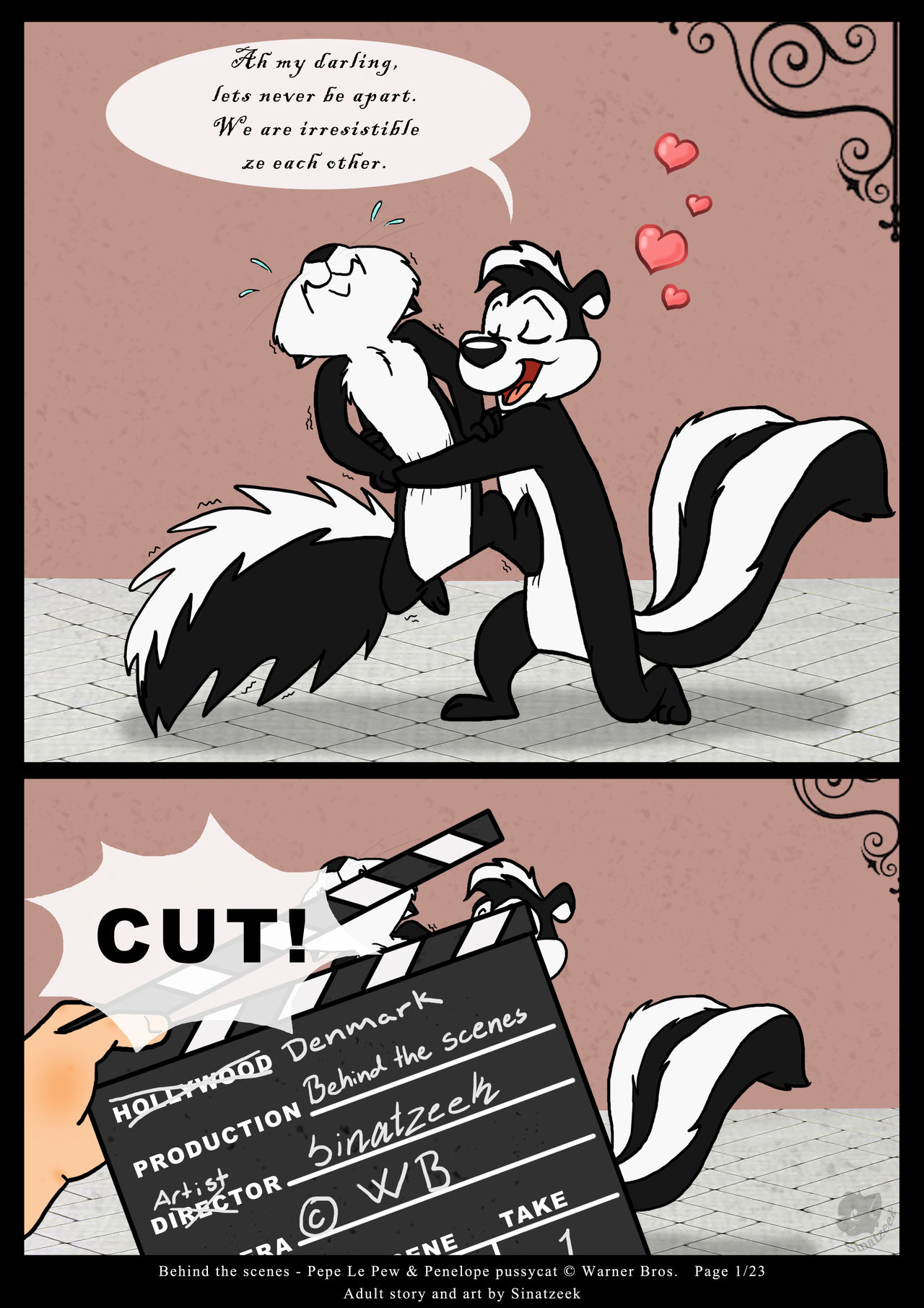Behind the Scenes page 1 full