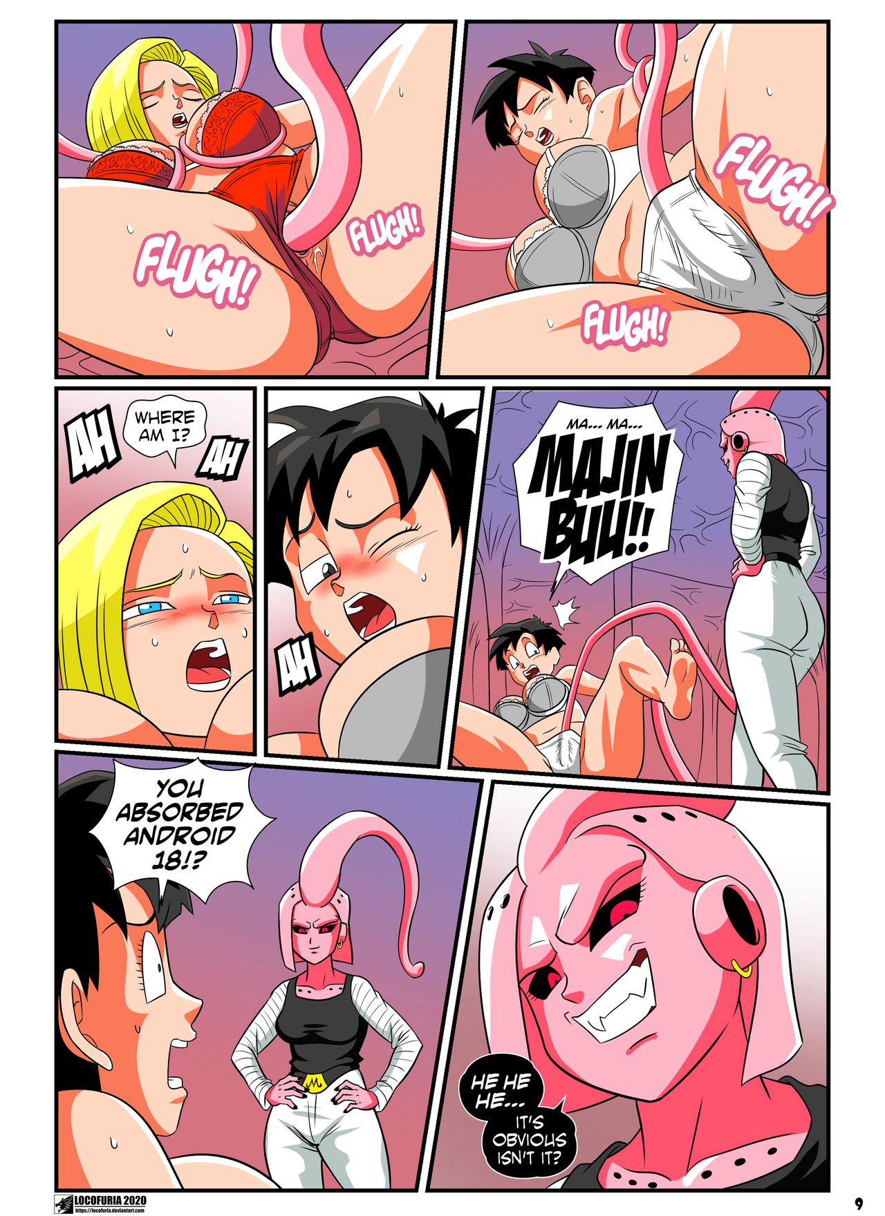 Buu's Bodies #5 - Majin Buu ~ Final B page 11 full