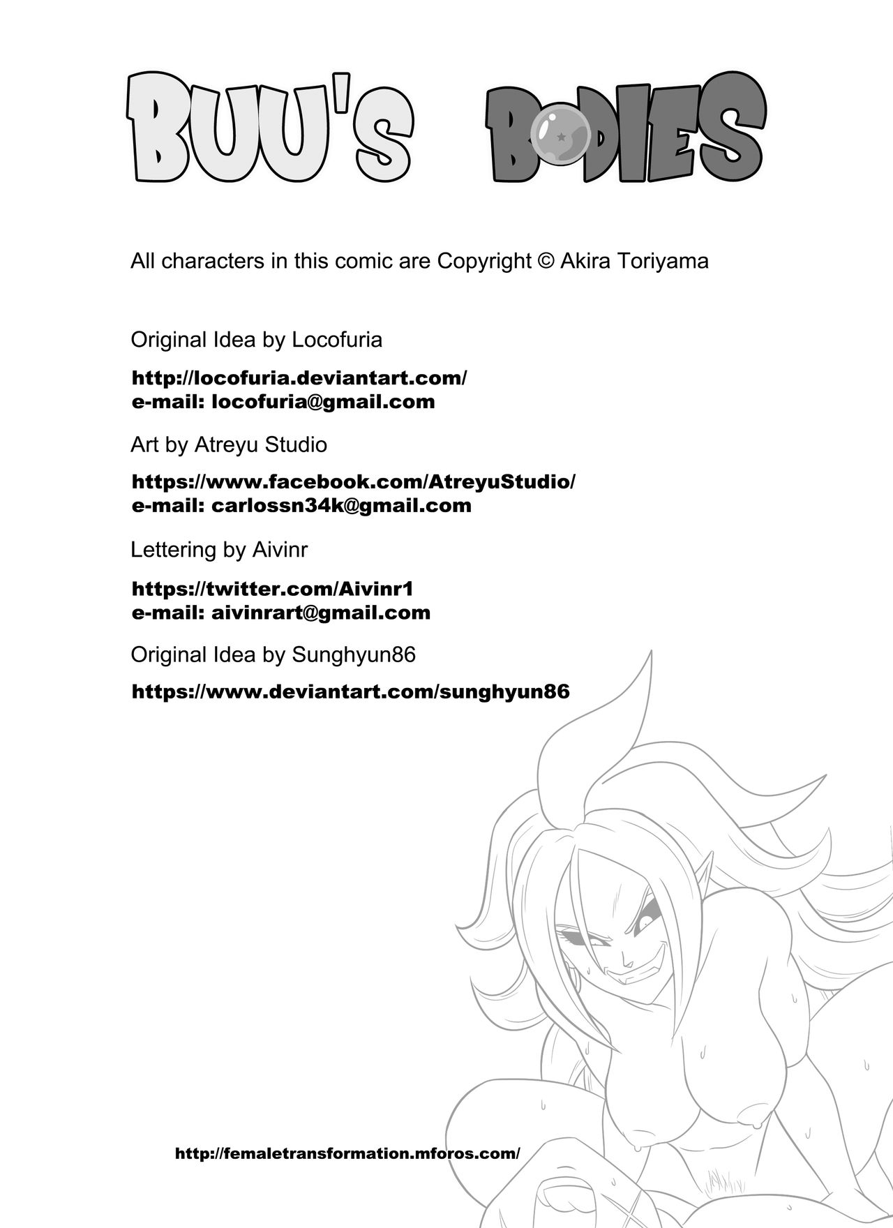 Buu's Bodies #5 - Majin Buu ~ Final B page 2 full