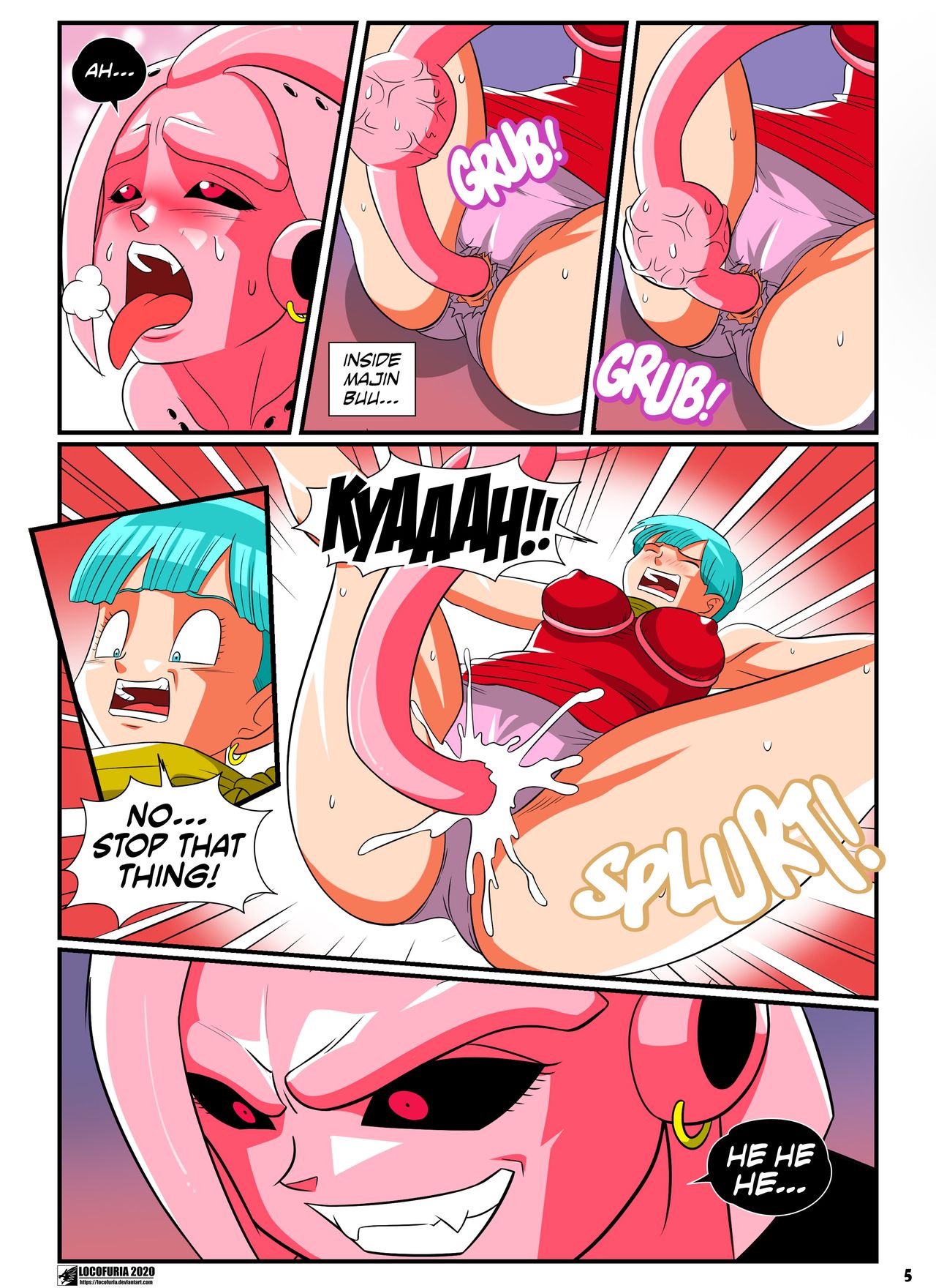 Buu's Bodies #5 - Majin Buu ~ Final B page 7 full