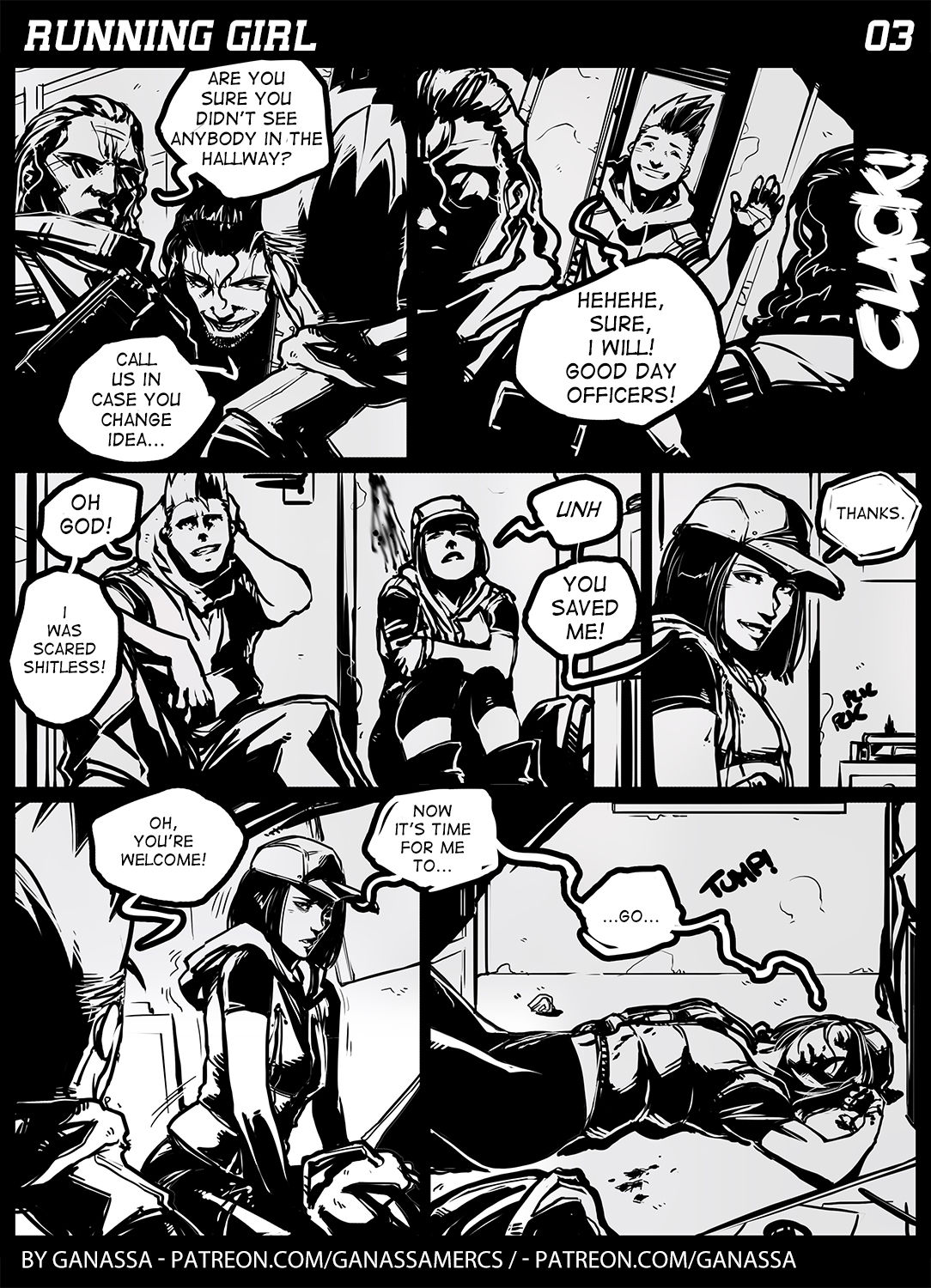 Running Girl page 4 full