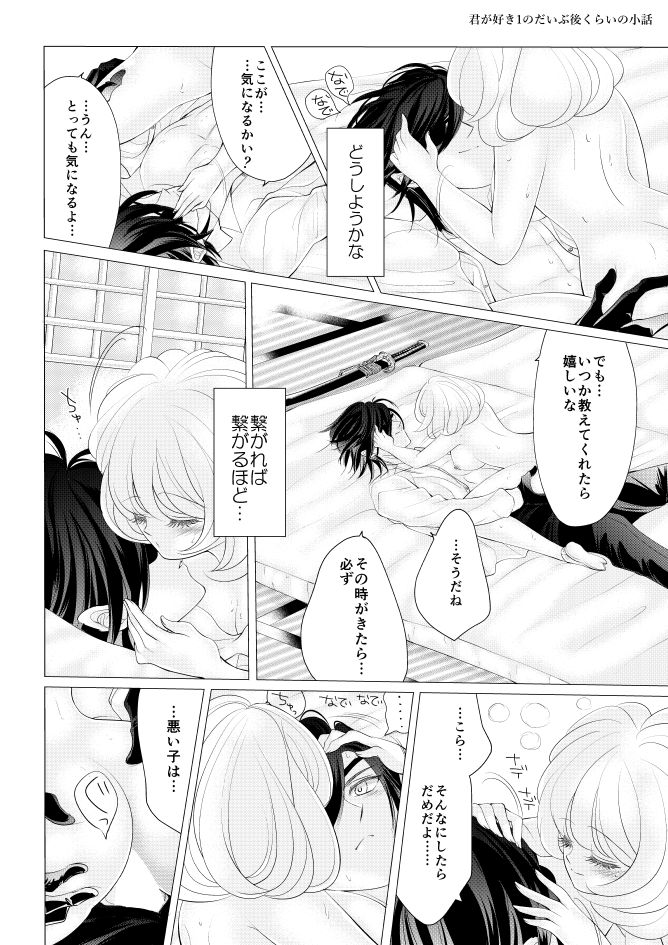 燭台切光忠×女審神者の漫画 君が好き3 page 12 full