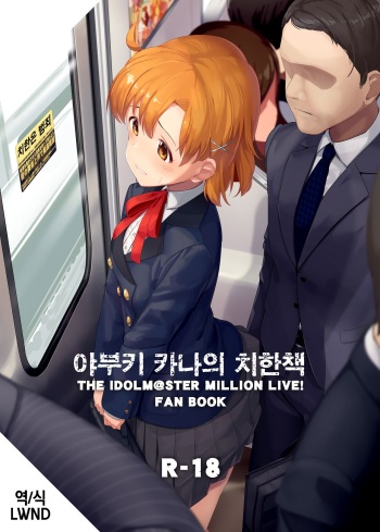 (C97) [Gekirou Director (Yoshika)] Yabuki Kana no Chikan Bon | 야부키 카나의 치한책 (THE IDOLM@STER MILLION LIVE!) [Korean] [LWND] cover