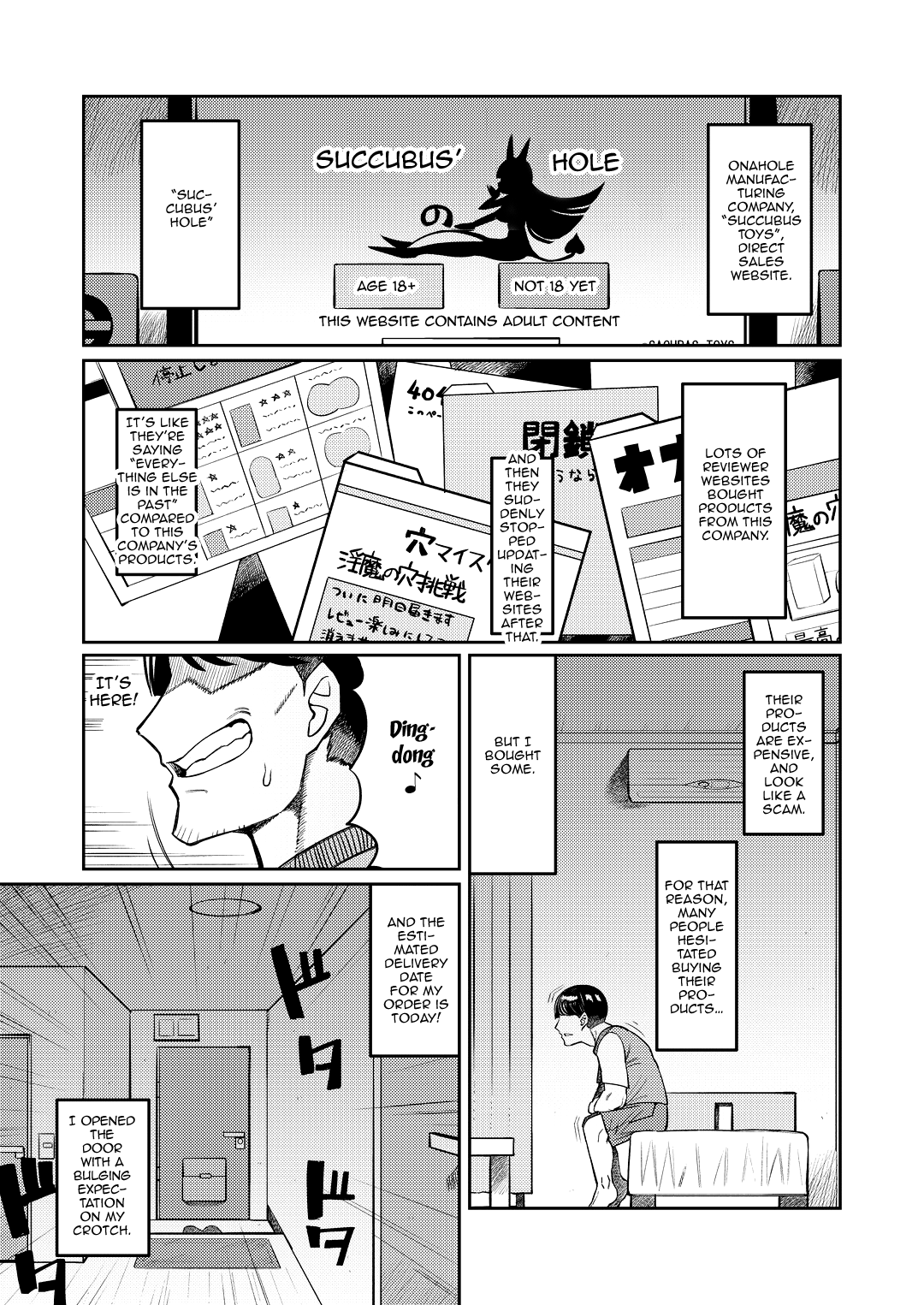 Onaho o Kattara Jinsei Shuuryou ~"Anata" o Sakusei Shimasu~ | If You Buy An Onahole Your Life Is Over page 2 full