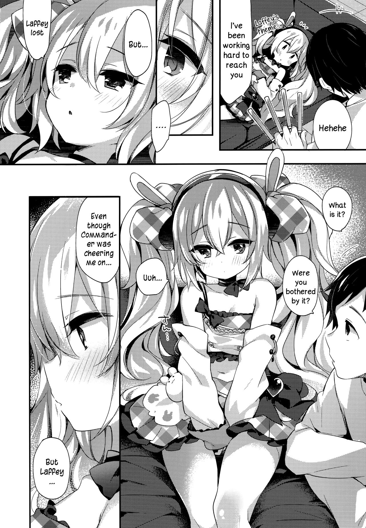 Ganbaru Laffey wa Gohoubi ga Hoshiin da yo | Giving the Hardworking Laffey a Reward page 5 full