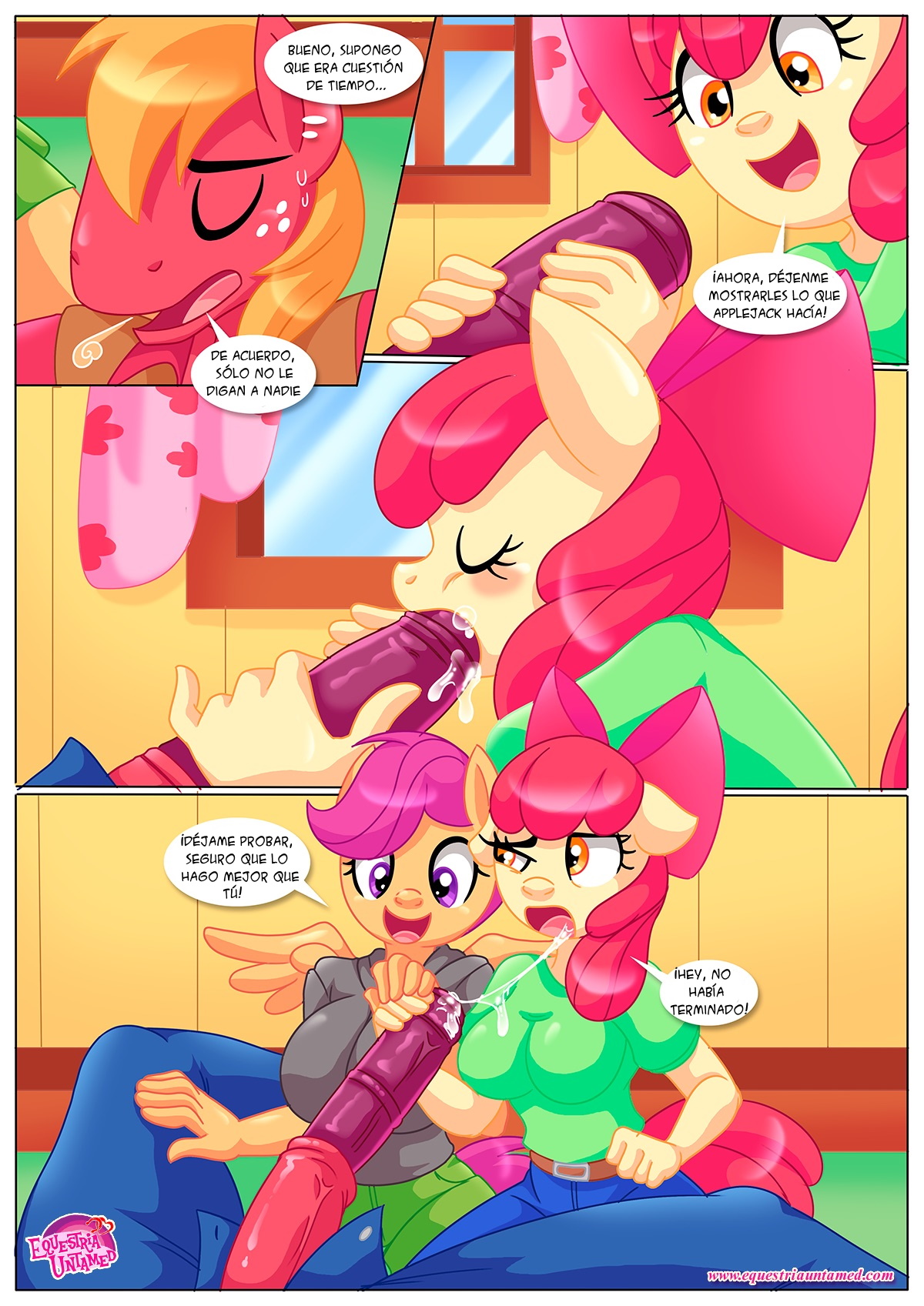 Applejack's secret is out! -  -  - page 11 full