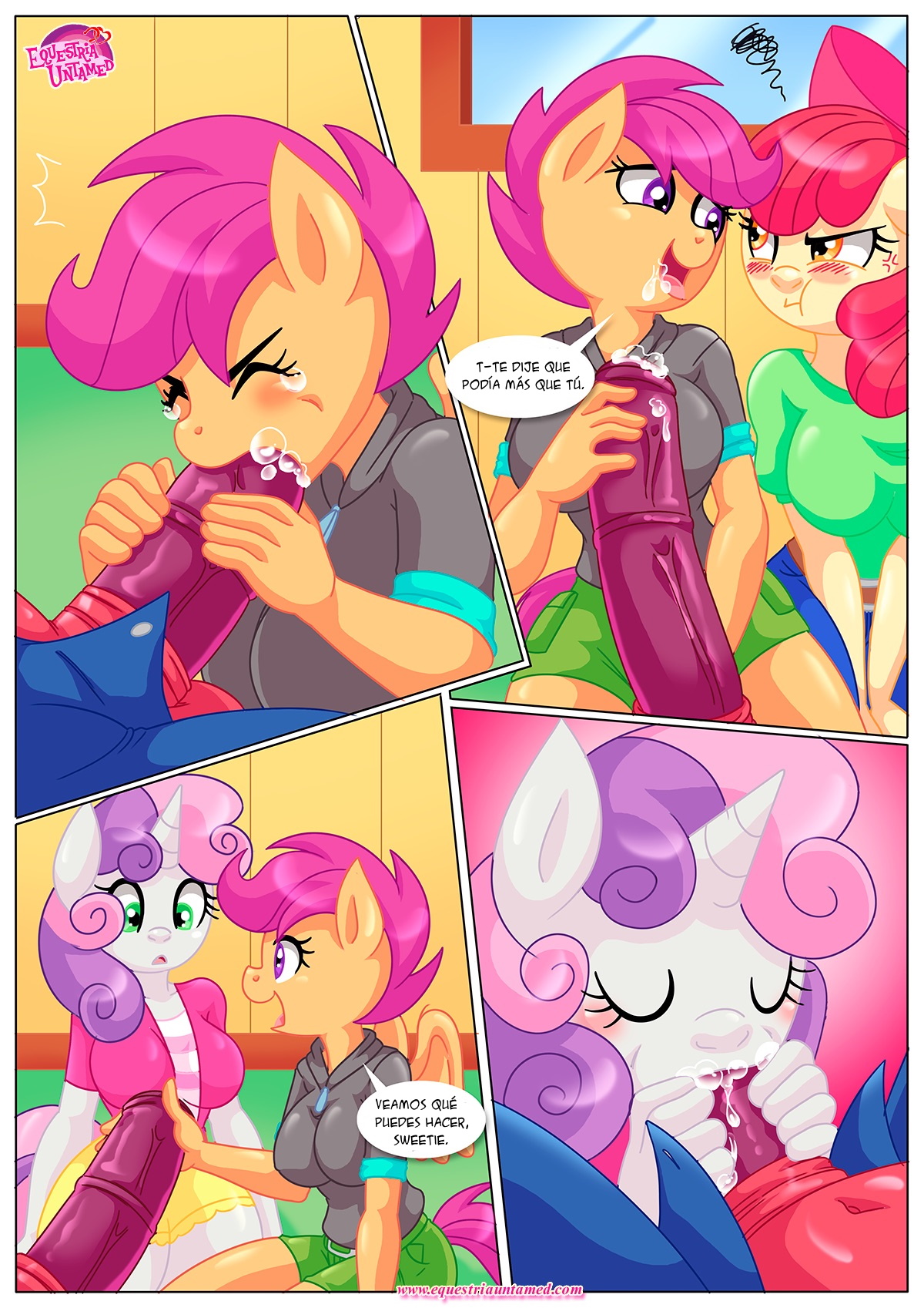 Applejack's secret is out! -  -  - page 12 full