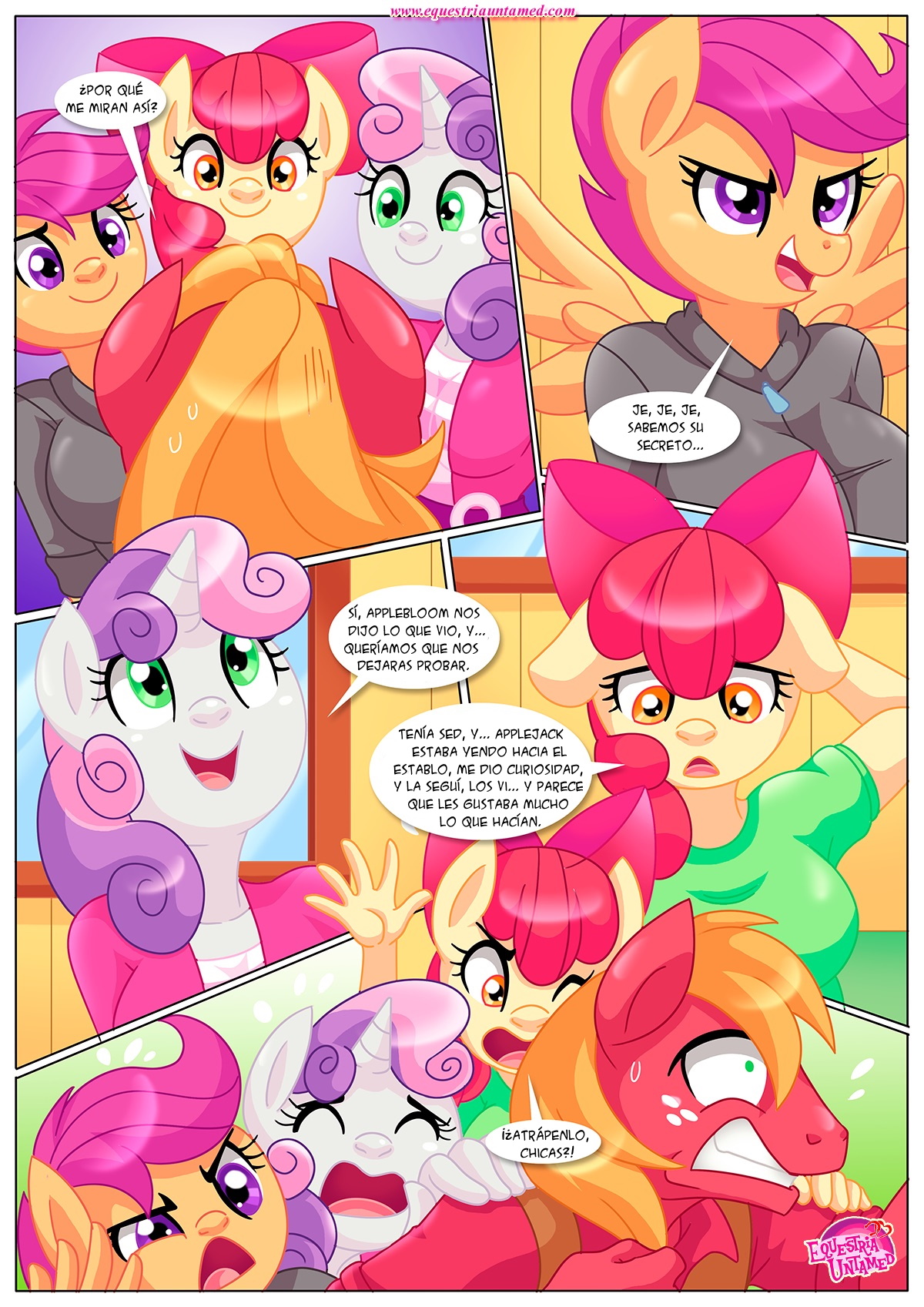 Applejack's secret is out! -  -  - page 9 full