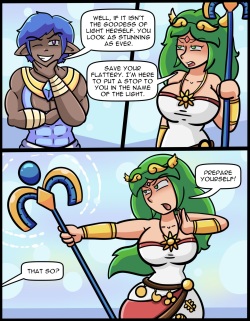 Palutena's punishment