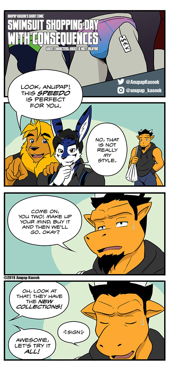 Swimsuit Shopping Day With Consequences page 1 full