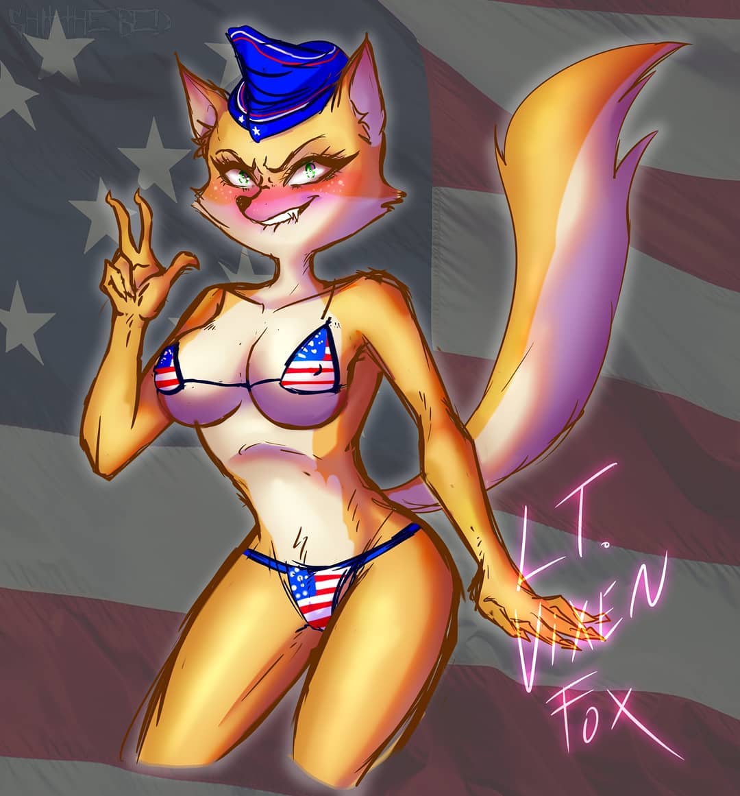 Lt. Fox Vixen - Squirrel and Hedgehog - 5th Pack page 5 full