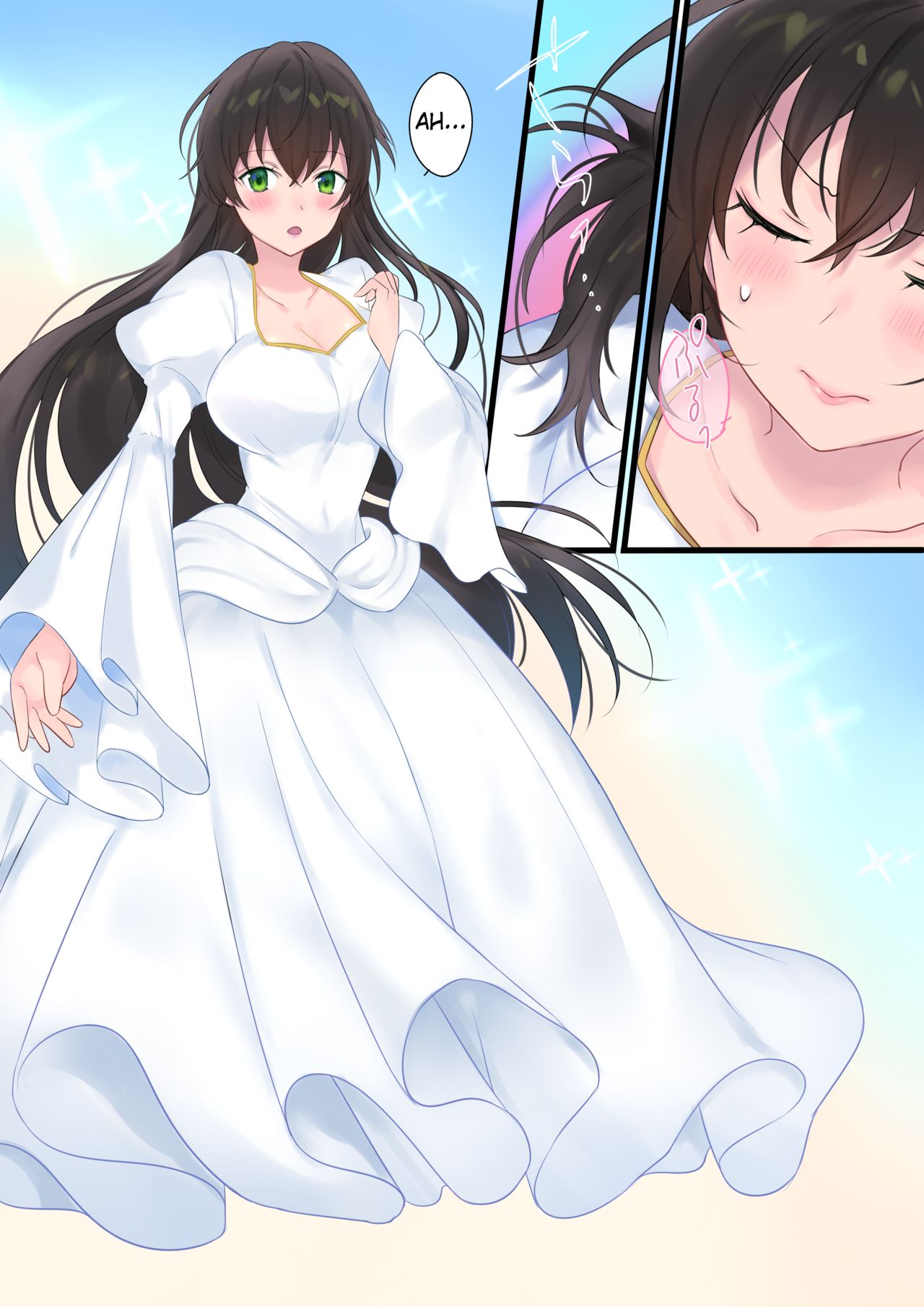 Eien, Kaimasu ~Mahou de "Hime" ni Sareta Yuusha to, Maou no Monogatari~ | Forever a Bride: The Story of a hero magically turned into a "princess" and a Demon King page 11 full