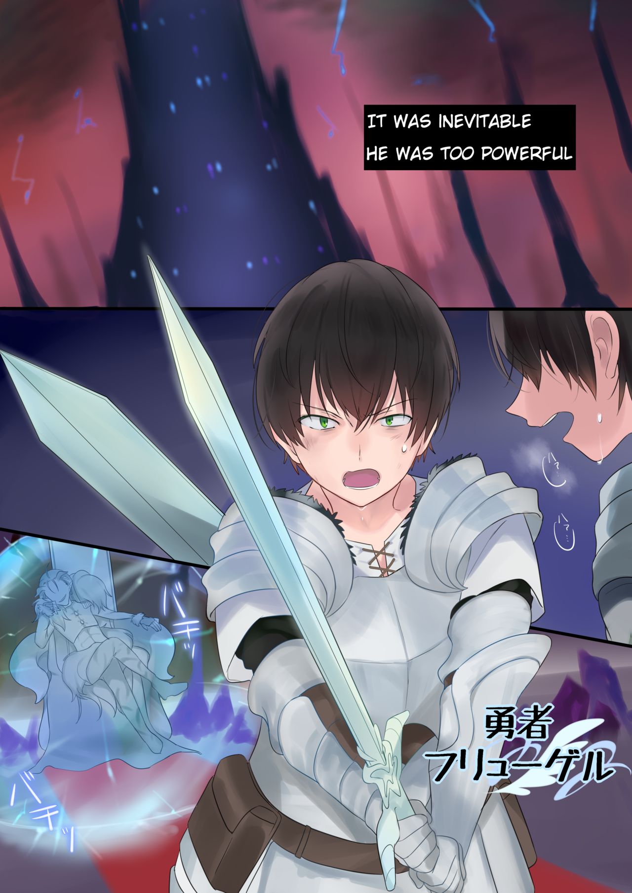 Eien, Kaimasu ~Mahou de "Hime" ni Sareta Yuusha to, Maou no Monogatari~ | Forever a Bride: The Story of a hero magically turned into a "princess" and a Demon King page 3 full