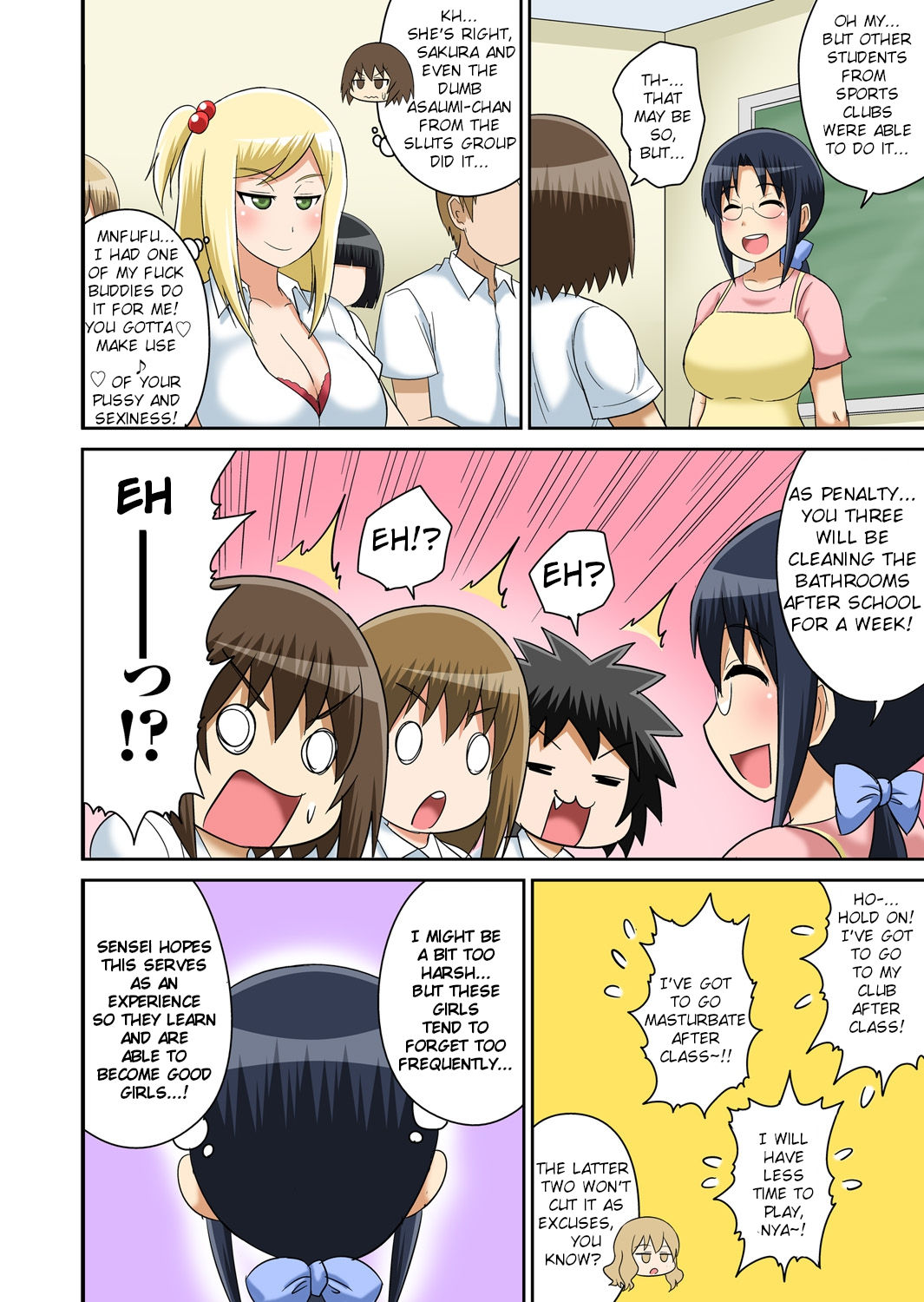 Classmate to Ecchi Jugyou Ch. 9 page 12 full