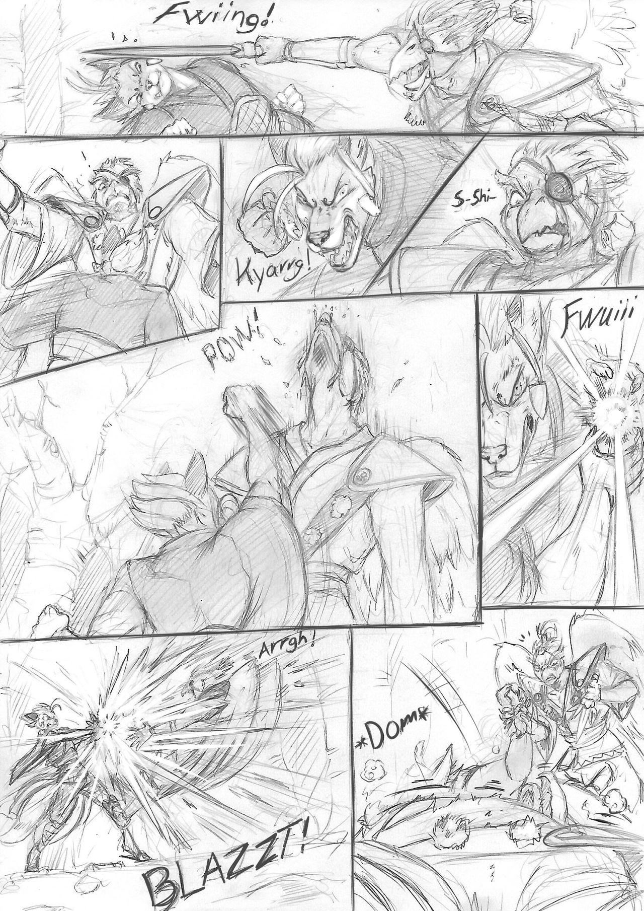 Peril of the Storm Beast page 8 full