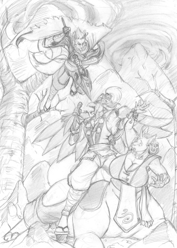 [Blackfox85] Peril of the Storm Beast cover