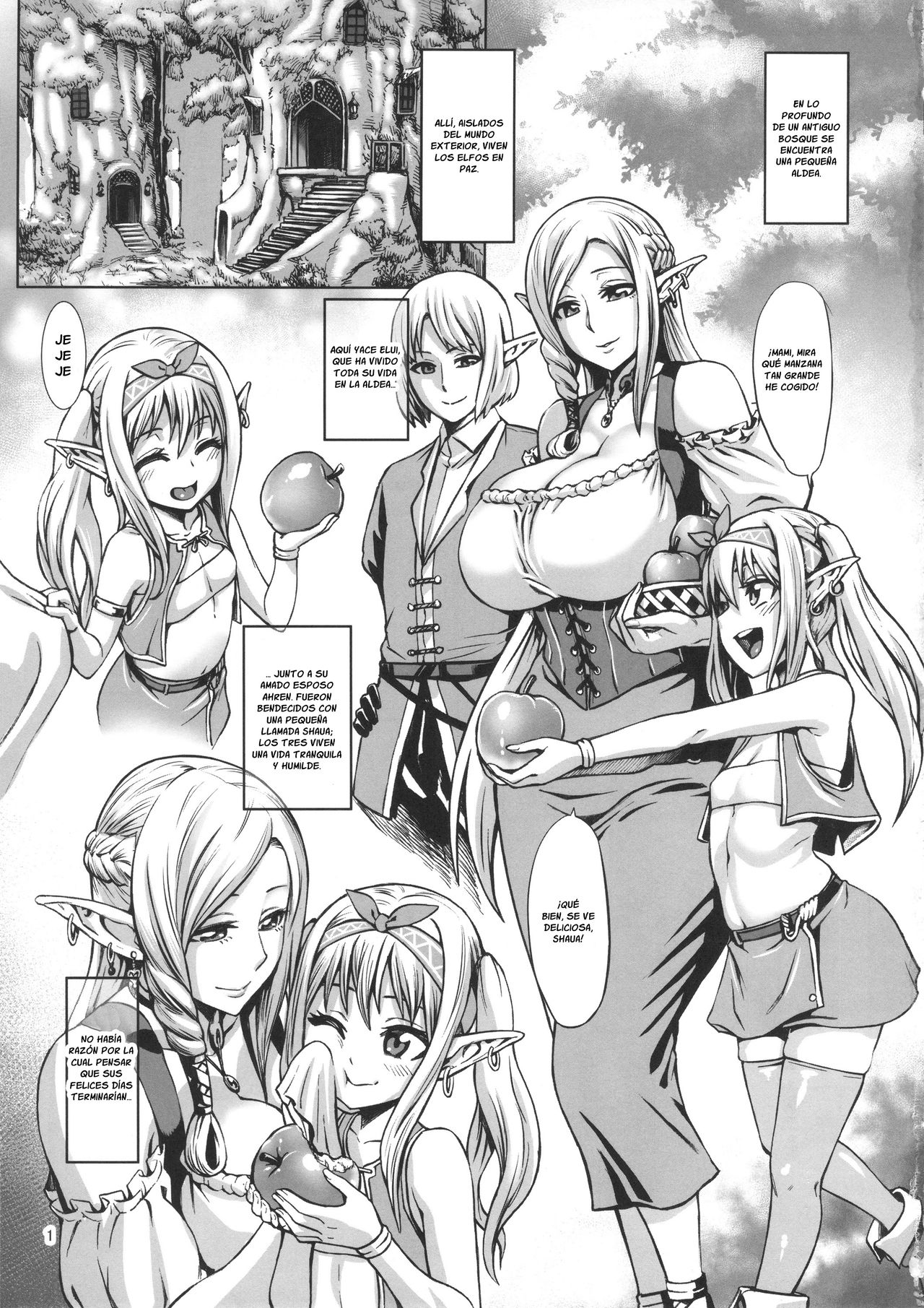 Houjou no Reizoku Elf | Fertile Slave Elves page 2 full