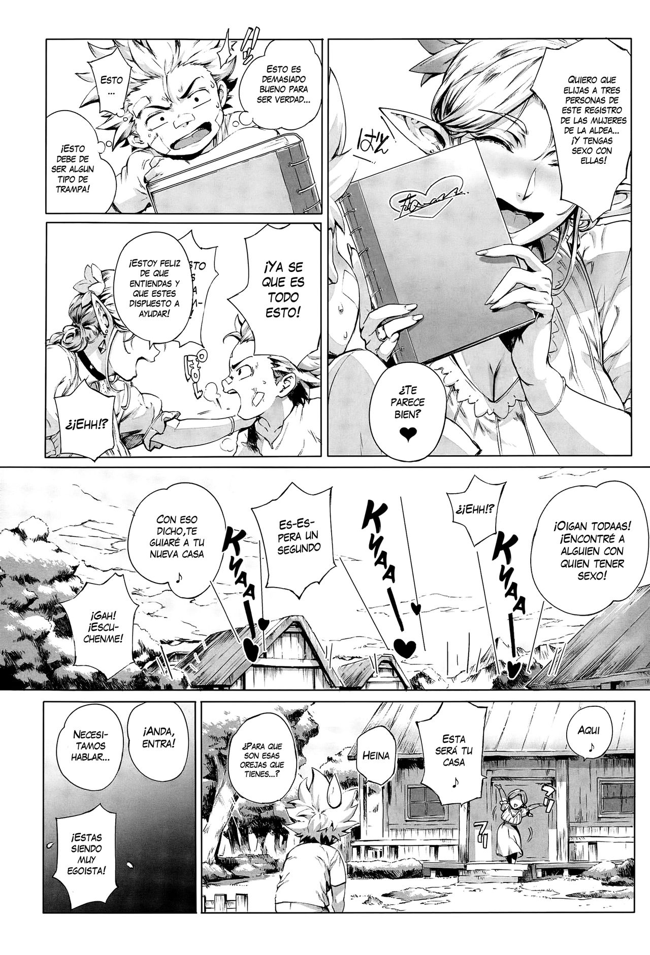 Koko ga Tanetsuke Frontier | This Is The Mating Frontier! Ch. 1-2 page 7 full