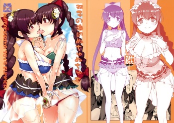 (C97) [KATAMARI-YA (Shinama)] Futago no Umibe Nuchinuchu Hon  (Puella Magi Madoka Magica Side Story Magia Record) cover