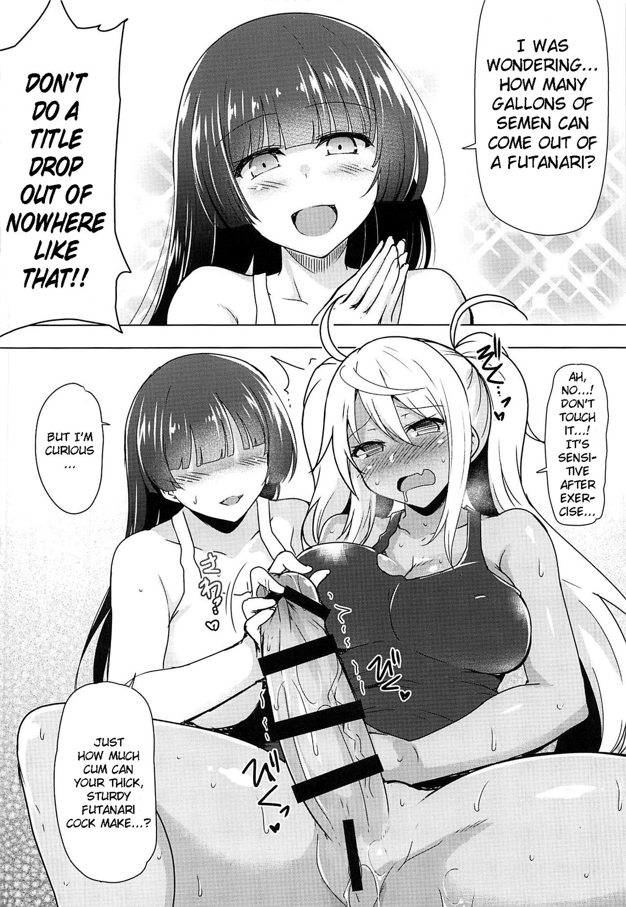 Futanari Nan Gallon Daseru? - How Dany Gallons Does Her Semen Comes Out? page 8 full