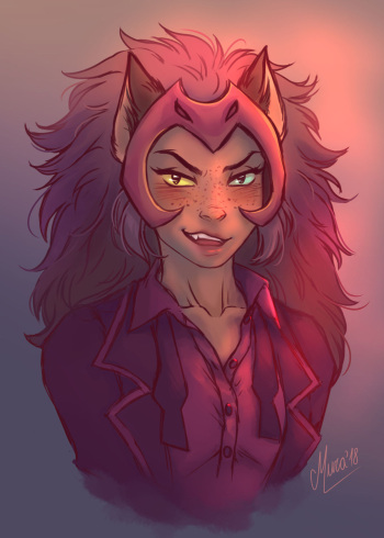 [murasaki-yuri] Catra the cat (She-Ra and the Princesses of Power) [English] cover